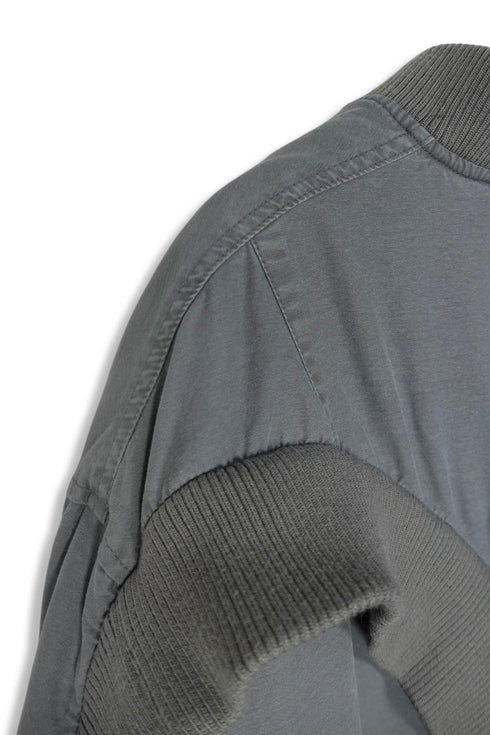 CIRCLE RIB WASHED MA-1 -GRAYISH KHAKI-